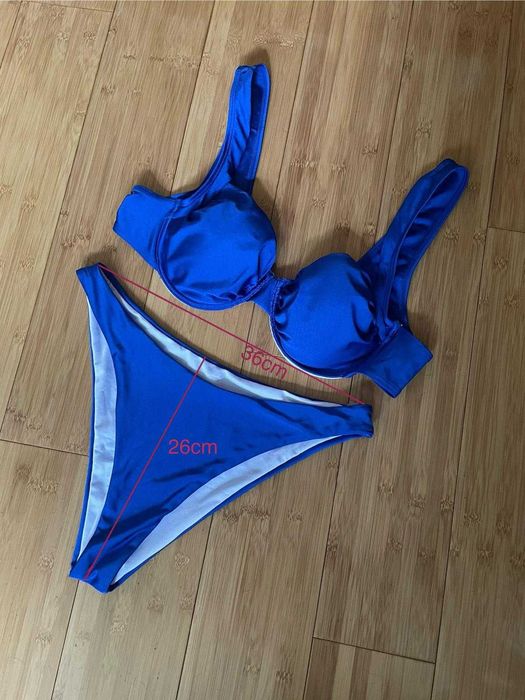 Costum de baie albastru Shein, NOU cu eticheta