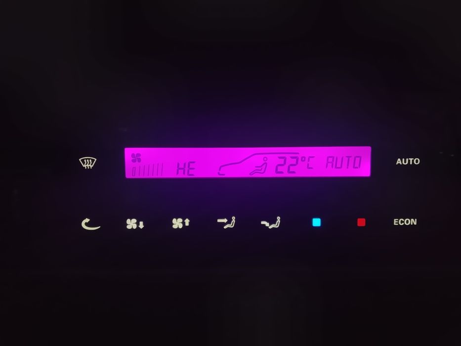 Климатроник VW Golf 4 с LED подсветка