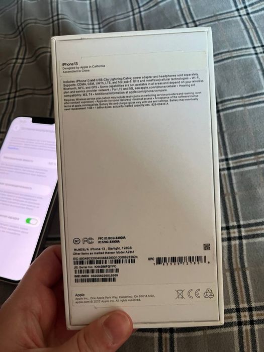 iphone 13 на 128 гб белый
