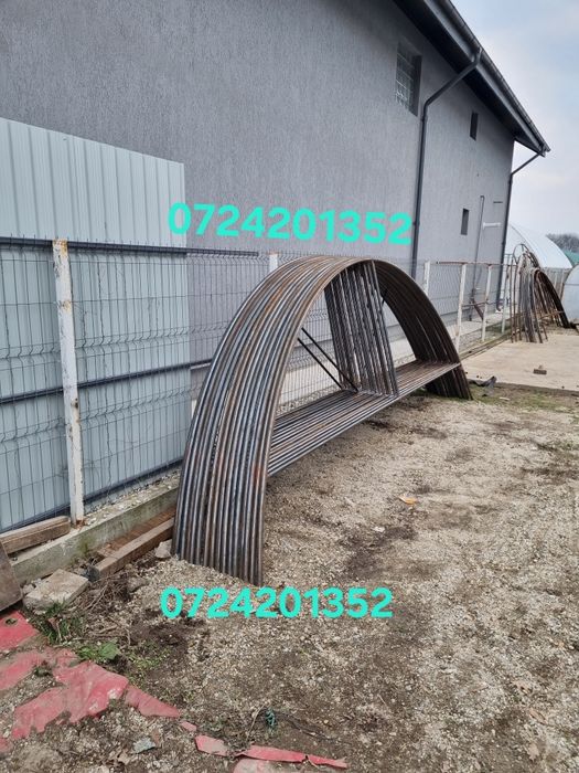 Arcade solar legume structură completă