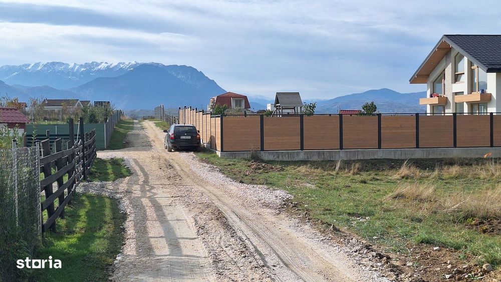 Teren 1000mp cu PUZ in Rasnov, Glajerie