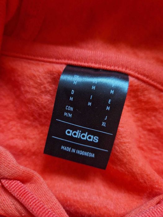 Мъжки суитшърт Adidas House of Tiro IV8123 Оранжев Loose Fit размер М