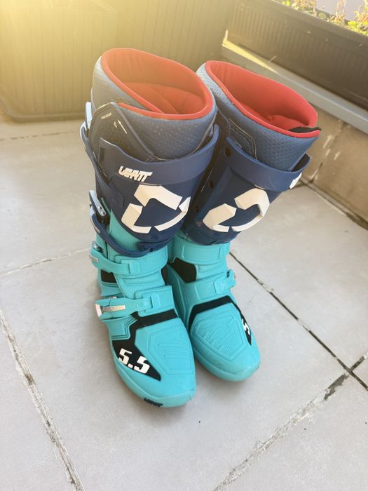 Cizme leat 5.5 aqua blue 43