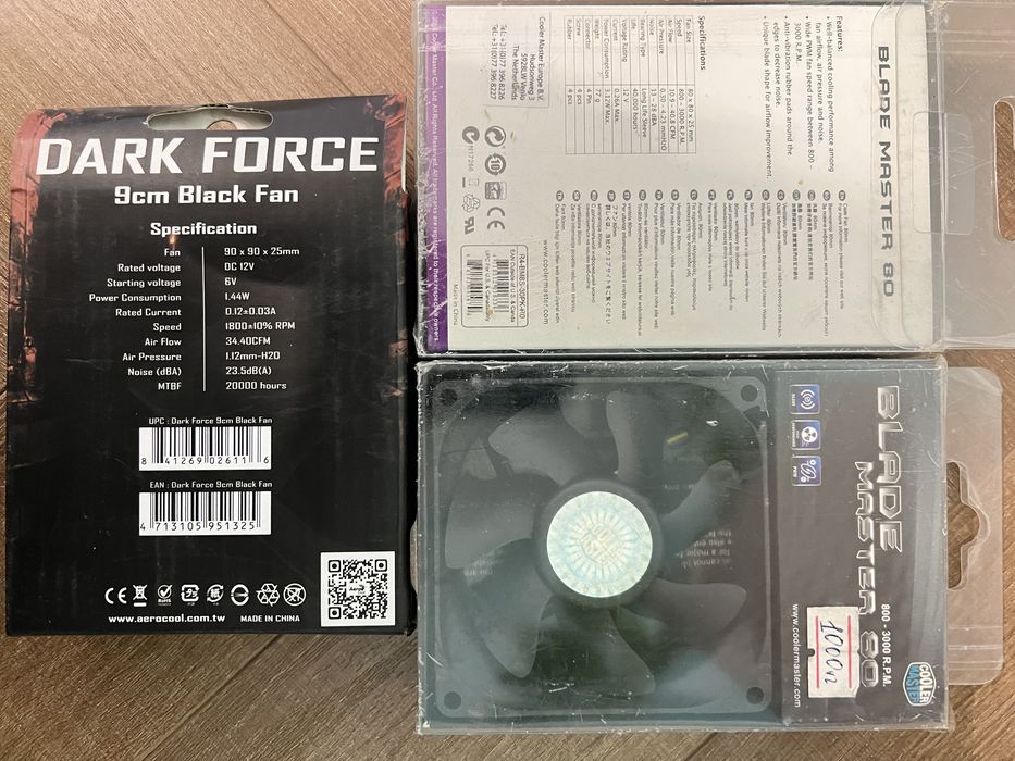 Кулеры для блока питания и охлаждения