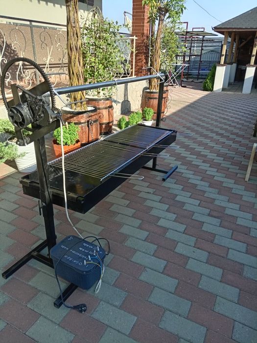 Rotisor proțap electric cu trei viteze