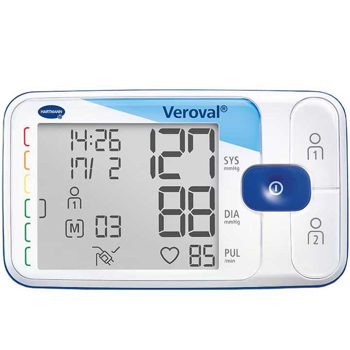 Tensiometru pentru incheietura Veroval, Detectie aritmie, Display XXL