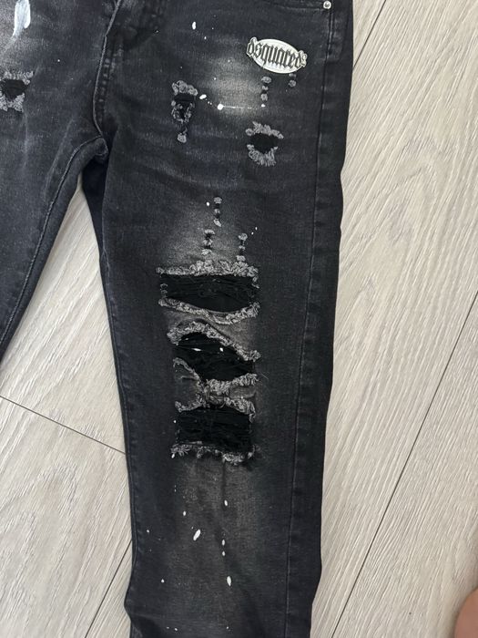 Blugi  negri dsquared