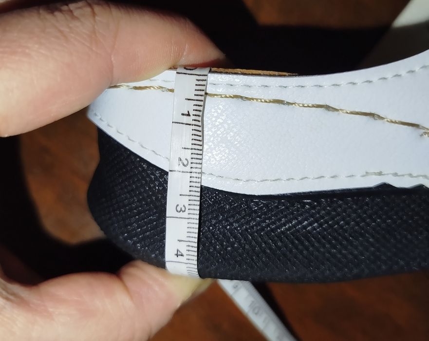 Нови бели чехли 40 номер