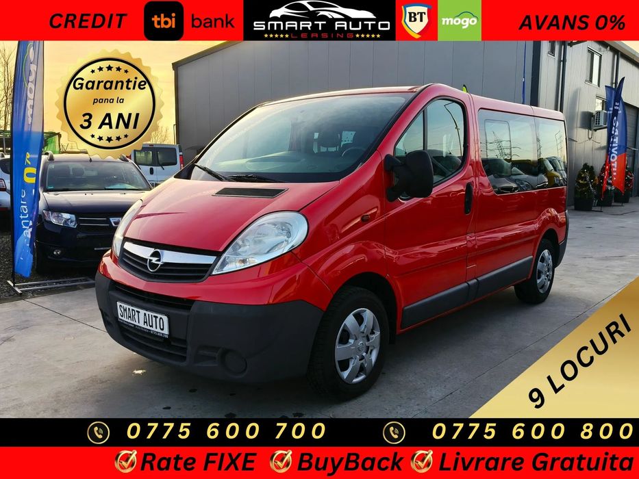 Opel Vivaro Opel Vivaro 2.0CDTI 9 Locuri//2014//GARANTIE//Rate FIXE//AVANS ZERO