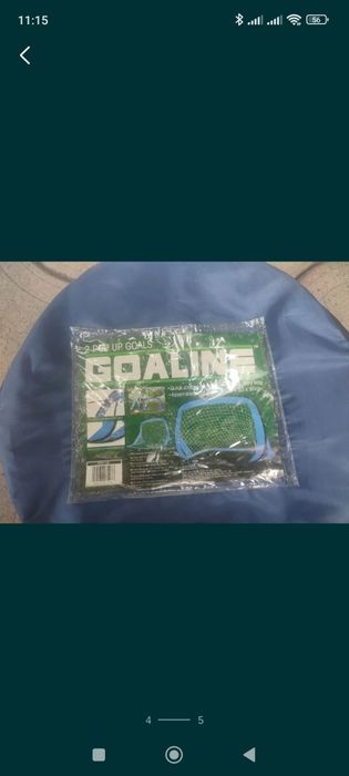 Două porți fotbal