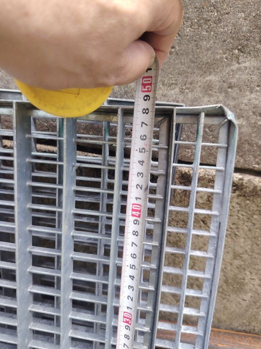 Grătar zincat nou cu dimensiunile din poze, am 7 bucati