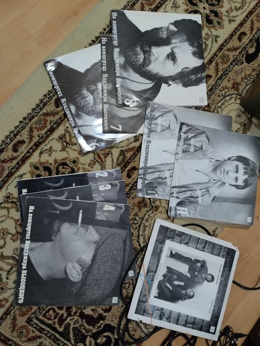 Виниловые пластинки, разные жанры