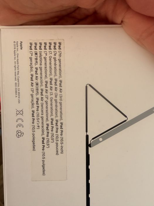 оригинальная Apple Smart Keyboard для iPad, модель A1829 / MX3L2.
