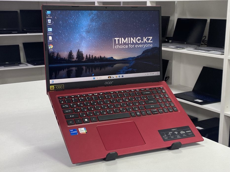 Офисный ноутбук Acer Aspire 3 - Core i5-1135G7/8GB/SSD 256GB/Iris Xe