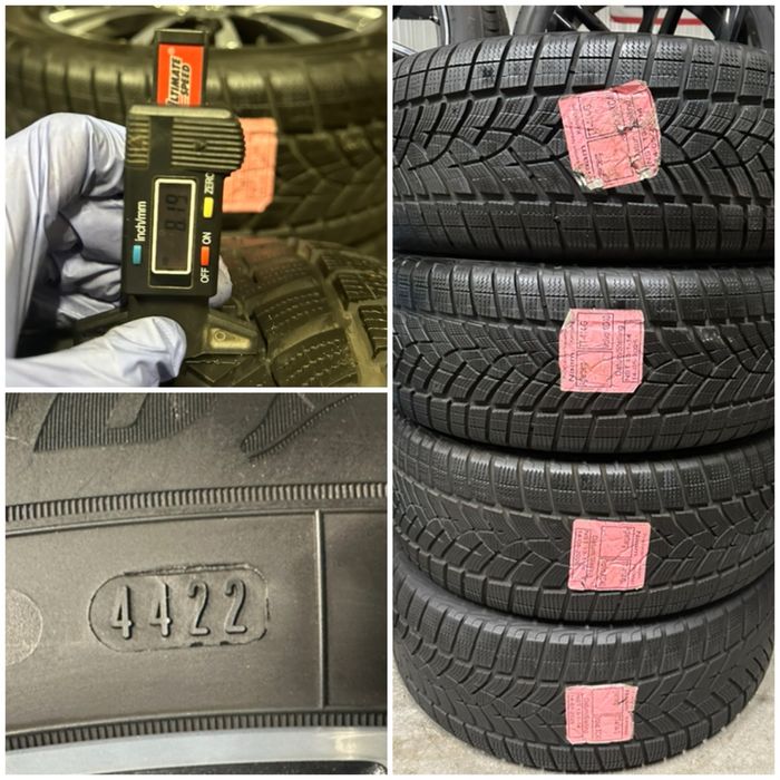 Jante 18 ORIGINALE Skoda Kodiaq Iarna NOI 235/55/18 Laurin Klement Tiguan Goodyear