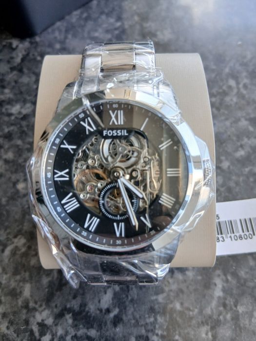 Нов часовник Fossil Grant Automatic Skeleton ME3055