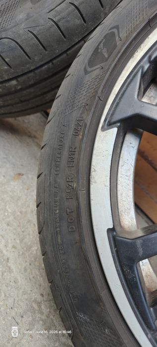 Джанти 18 цола с гуми Goodyear Eagle F1