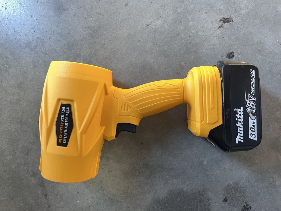 Rotor suflanta aer baterie- compatibila cu acumulator Makita 18 volti