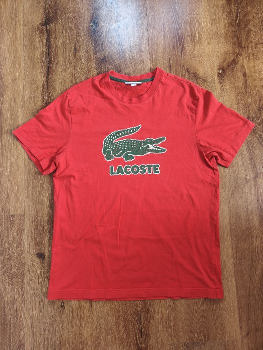 Lacoste тениска – червена, размер M