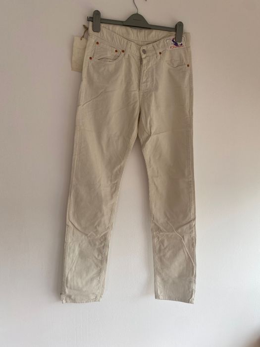 Jeans vintage de catifea