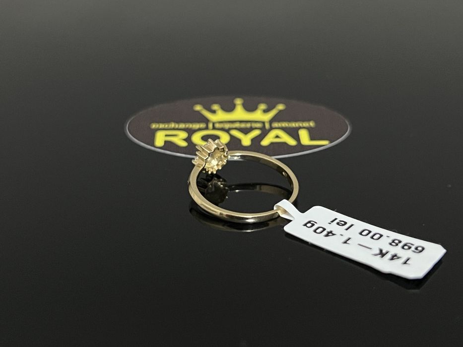 Bijuteria Royal CB : Inel dama aur 14k 1,40 grame