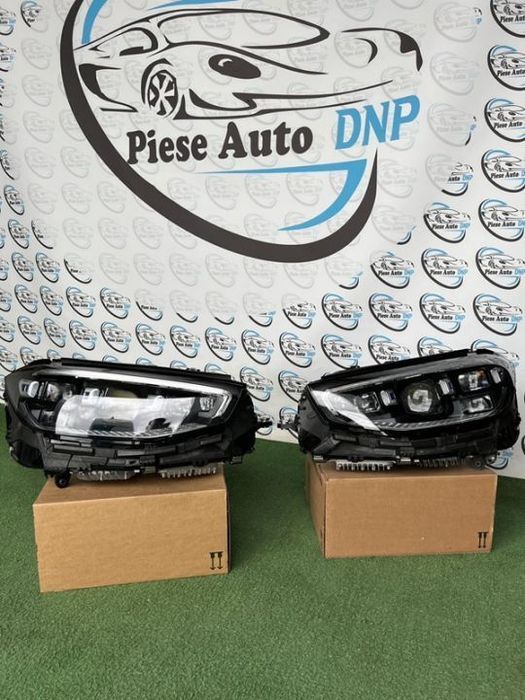 far stanga dreapta mercedes s class w223 digital blue set complet