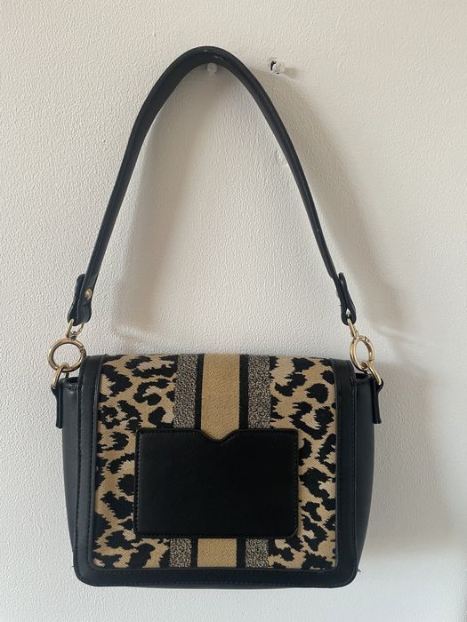 Чанта от изкуствена кожа с принт