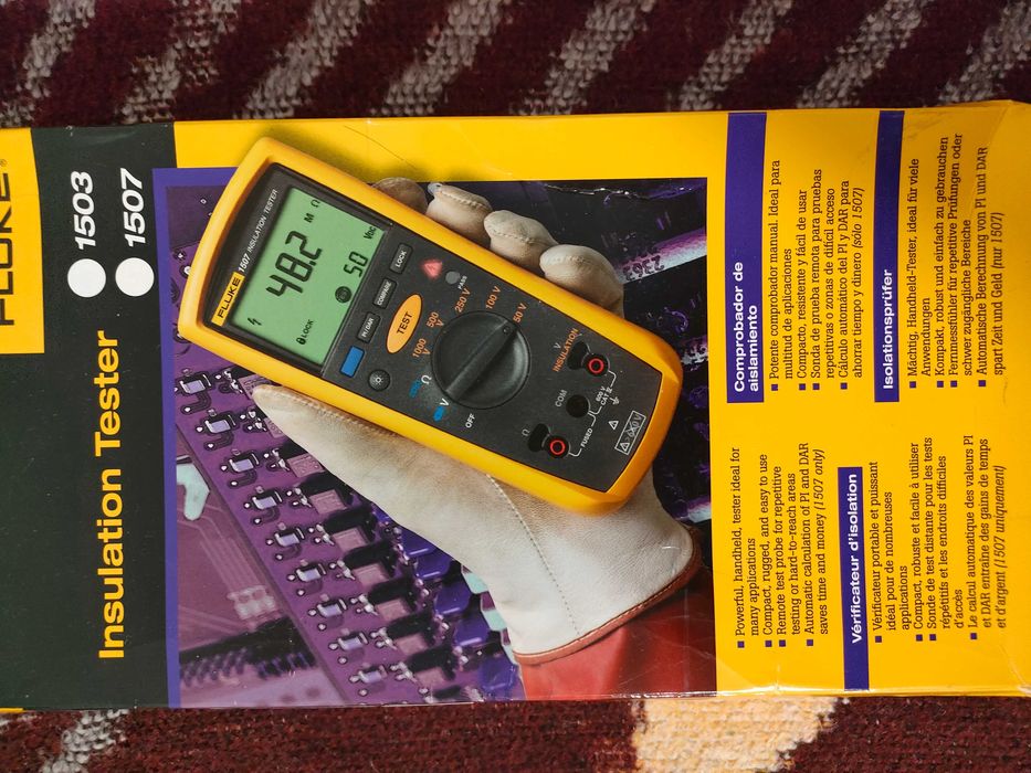 Fluke 1507 Insulation Resistance Tester