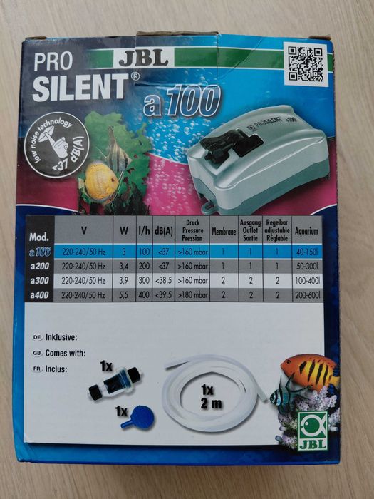 Pompa de aer pentru acvariu JBL Prosilent A100