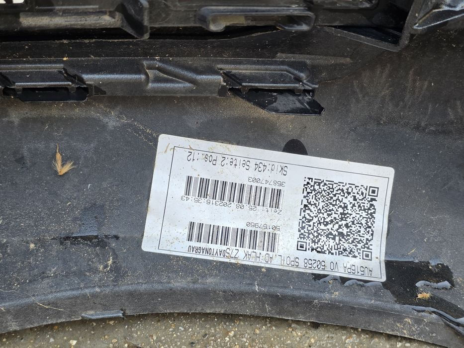 Audi Q8 E-Tron S-Line 2023 предна броня