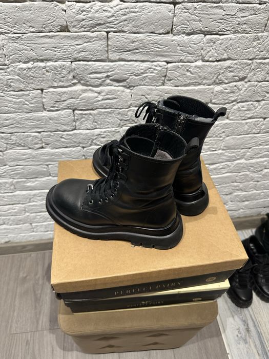 Продам  ботинки кожаные зимние