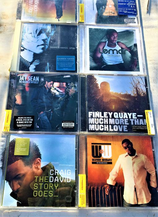 cd-uri originale, lemar, robbie williams. nelly, jay sean, craig david