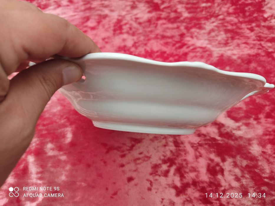 Фарфоровое блюдо Weimar, довоенная Германия