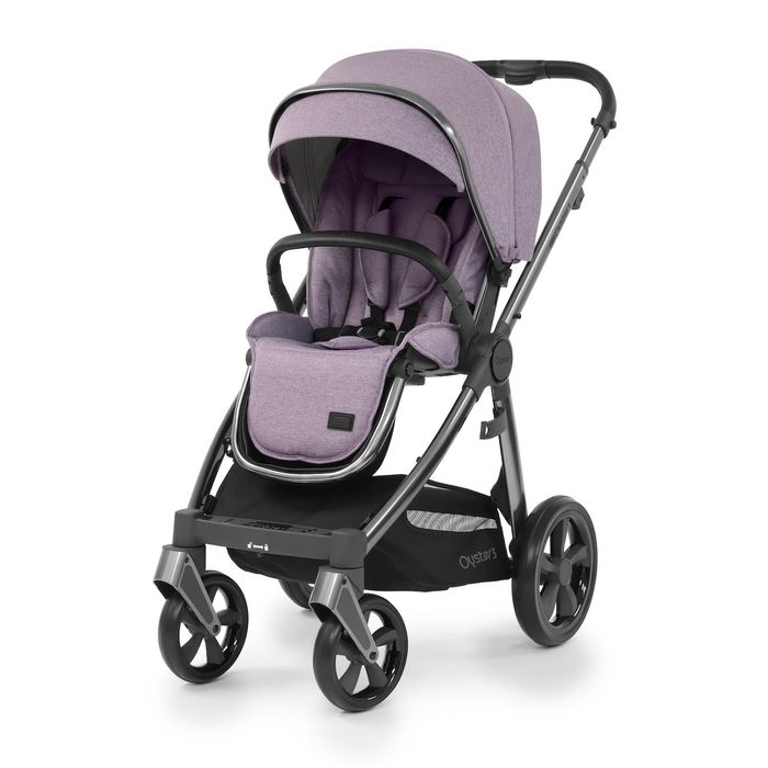 Oyster 3 Количка с два коша, кошница за кола и аксесоари Лавандула