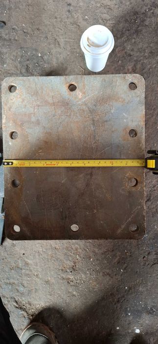 Placa picon Miniexcavator