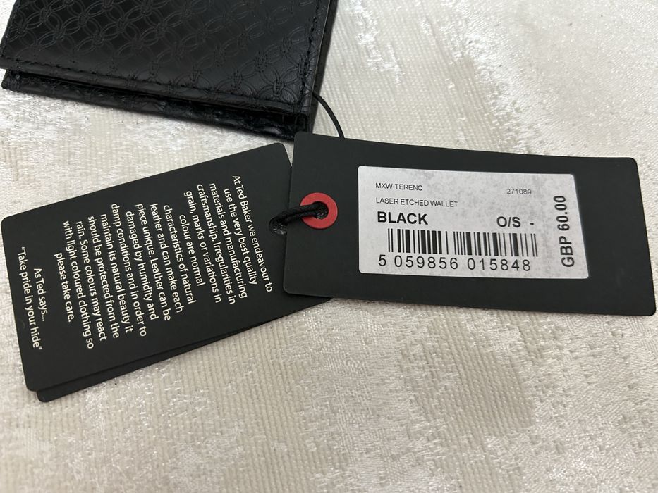 Кожанный Чехол Ted Baker(черный)