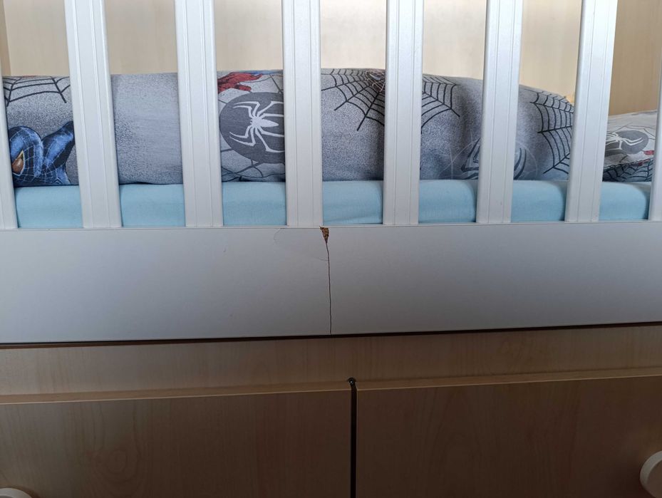 Детско бебешко легло/креватче 140/70 в много добро състояние