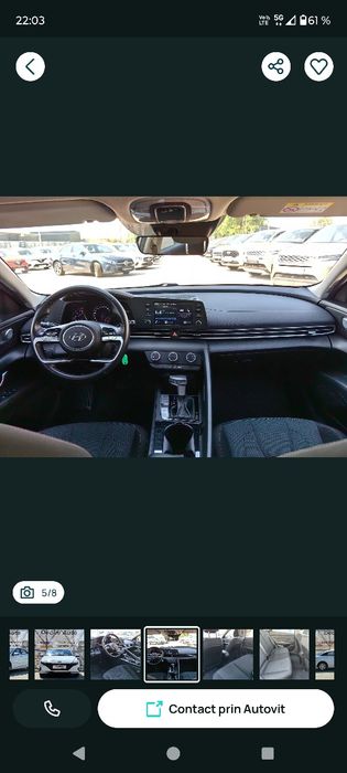 Vînd Hyundai Elantra in stare avariată