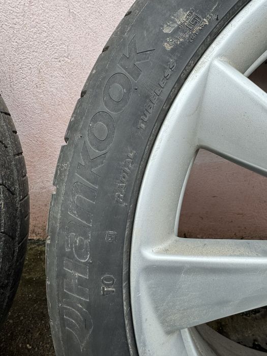 Set 4 roti complete Tesla Model 3 - Jante 19" originale + anvelope