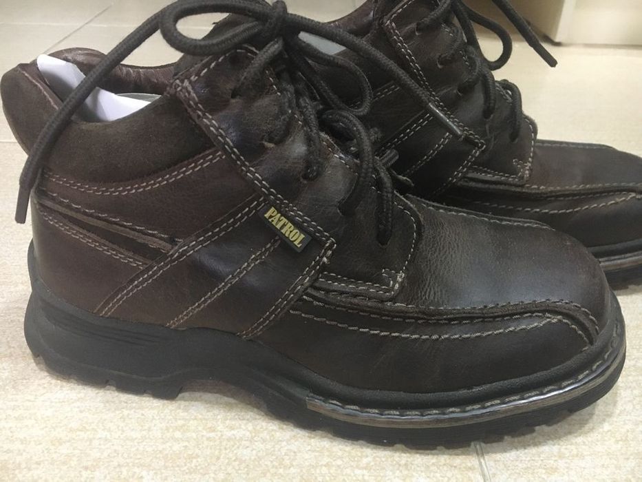 Кожаные  ботинки фирма Patrol  40 размер