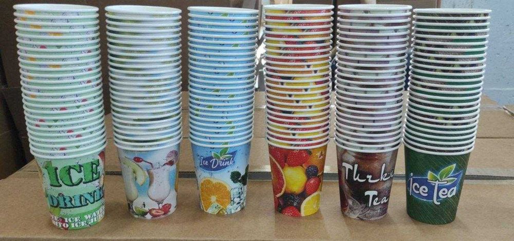 Petronas bir qavatli qog'oz stakanlari (200, 330 ml) / бумажный стакан