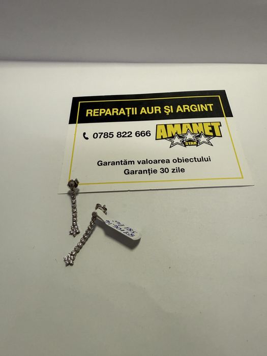 Cercei cu pietre (vl) star amanet
