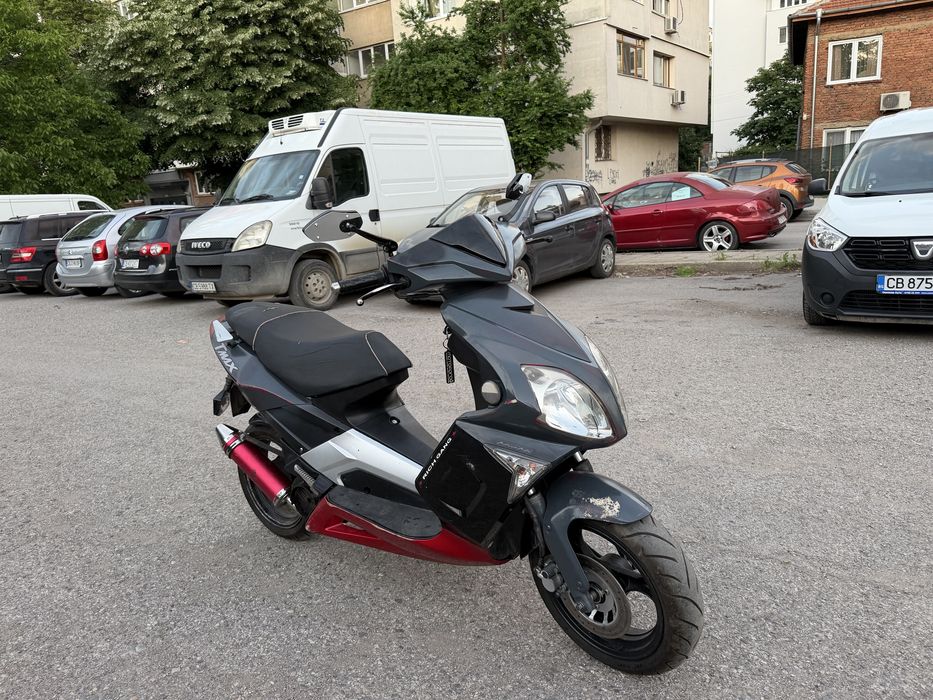 Уникален!!! Скутер Keeway Hurricane 125
