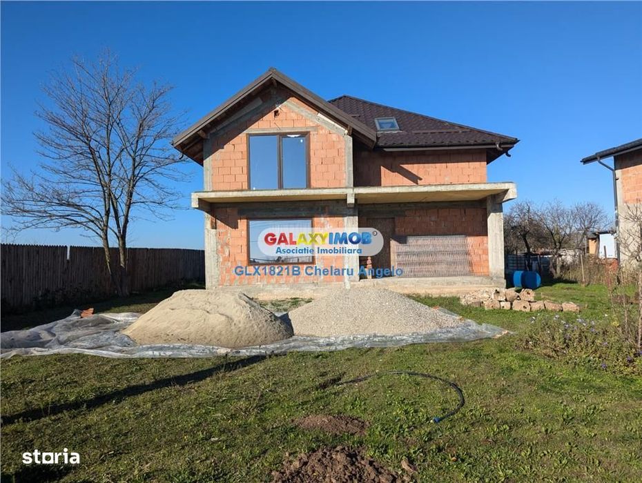 Adunatii Copaceni vila P+1 ,5 camere,suprafata 165 mp, teren 1300 mp