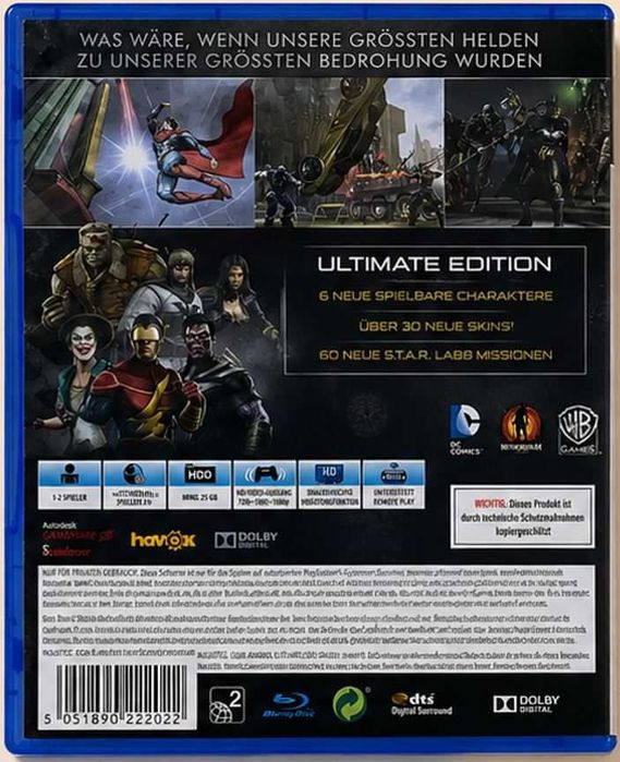 Игра Injustice - PS4