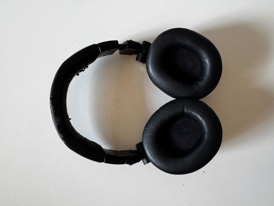 Слушалки Audio-Technica - ATH-M50X, черни + кабели