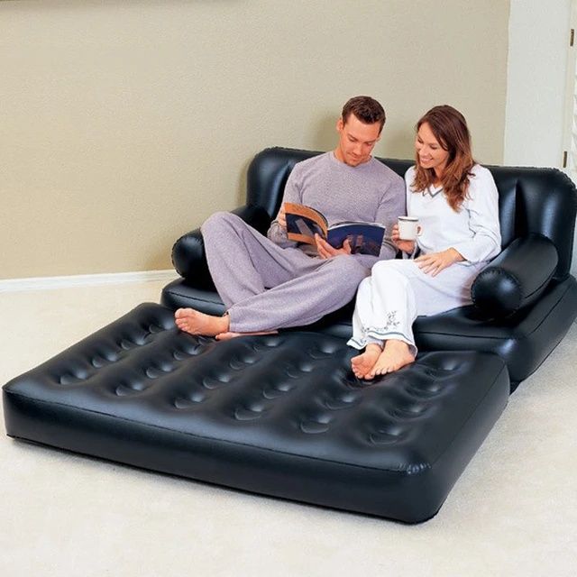 Надуваем диван/легло