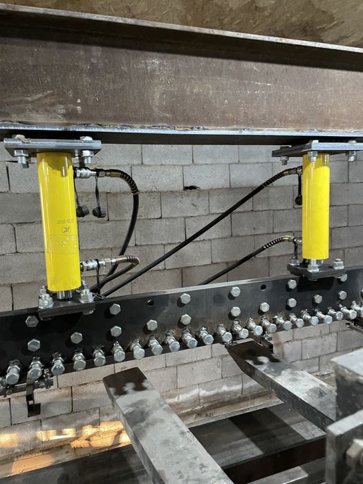 Гидравлический листогиб сегментный