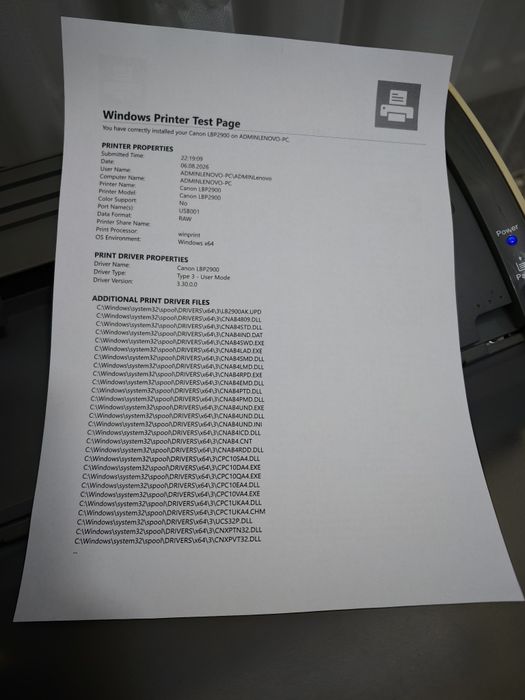 Imprimanta Laser Canon LBP 2900