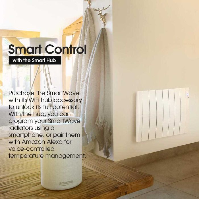 Radiator Electric Inteligent Aluminiu 450/1400W, Wi-Fi, LICHIDARE STOC